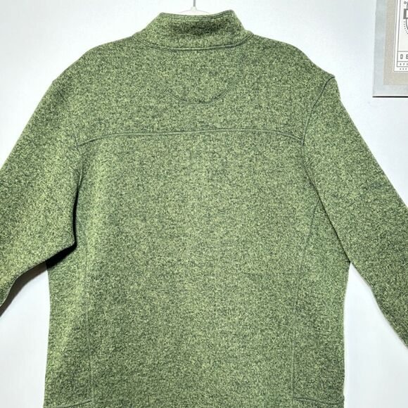 WOOLRICH® 1/4-Zip Sweater / Flannel Lining / Mens Large - Picture 3 of 12